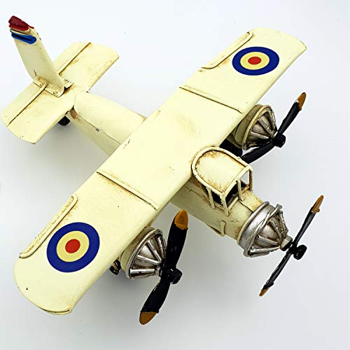 DynaSun Art Vintage - Figura de avión (Metal, Escala 1:54, 16 cm)