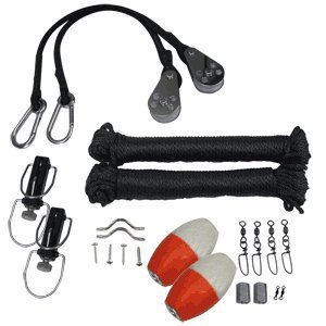 Preisvergleich Produktbild Premium Black Outrigger Rigging Kit by Taco