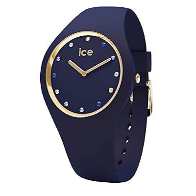 Ice-Watch - ICE cosmos Blue shades - Montre bleue pour femme avec bracelet en silicone - 016301 (Small)
