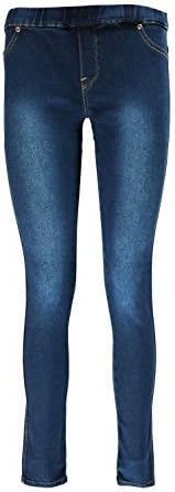 Girls Stylish Light & Dark WASH Stretched Skinny Jeggings 5-13 Years