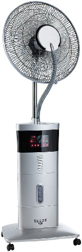 Sichler Haushaltsgeräte Stand-Ventilator VT-441.S, mit Ultraschall-Sprühnebel & Fernbedienung - 2