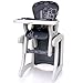 2IN1 High chair / table & chair SET (convertible) baby children 6 months to 6 years) (GREY)