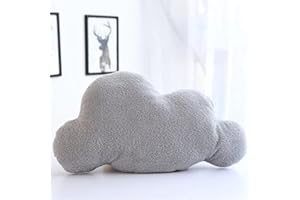 TROYSINC Wolken Kuscheltier Kissen Plüschtier Plüsch Dekoratives Kissen Stoff Plüschkissen Geburtstagsgeschenk für Kinder, Decor Kinderzimmer Zuhause Schlafzimmer