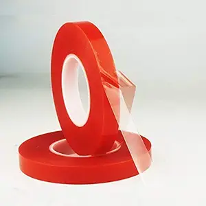 Global Indus19 Hair Wigs and Hair Patch Tape/Red Double Sided Tape For Hair Patch & Hair Toupee Width 3/4