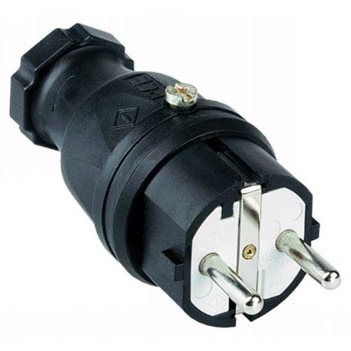 Preisvergleich Produktbild Schuko-Stecker 250V / 10-16A 2-polig 3x2,5mm²