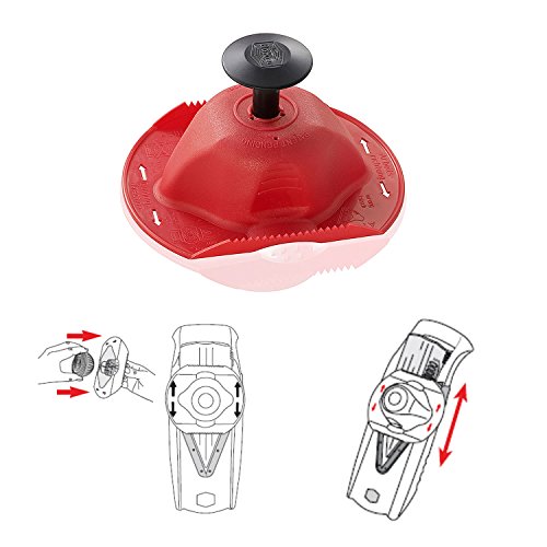 Börner Sicherheitsfruchthalter (rot) – BPA frei - 2