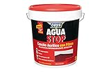 pintura impermeabilizante para techos caravana Bricosol Ceys - Aquastop Caucho Acrilico Fibra 20K. Rojo
