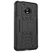 Produktbild Motorola Moto G5 Hülle, SsHhUu Premium Rugged Stoßdämpfung & Staubabweisend Kompletter Schutz Hybrid-Koffer mit Ständer Telefon Kasten für Motorola Moto G5 (5.0") Schwarz