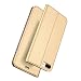 Produktbild Obesky Premium PU Leder Hülle für iPhone 7 Plus 8 Plus, Ultra Dünn Flip Wallet Case mit Kartensfach Magnetverschluss Standfunktion Schutzhülle für Apple iPhone 7 Plus/iPhone 8 Plus, Gold