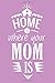 Produktbild Home Is Where Your Mom Is: Notizbuch | Journal für Mütter - tolle Geschenkidee für den nächsten Geburtstag oder Muttertag - 110 linierte Seiten, 6 x 9 inch