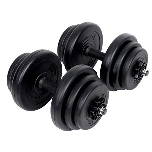 Songmics Dumbbell Weights Set Gym Fitness 20kg SYL20H