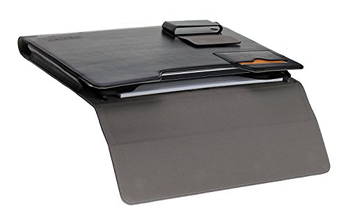 Broonel London – Prestige – schwarzes premium Case / Cover Trage Tasche / Folio speziell für das Samsung 700T - 2