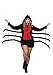 Produktbild Leg Avenue Damen Spinnen Kostüm Cozy Spider Schwarze Witwe XL - XXL