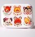 Produktbild Lunchbox "Tiere" aus Kunststoff im Retrodesign