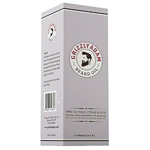 Beard Oil Cedarwood Lime Premium Beard Conditioning by Grizzly Adam - Soothes Skin Irritation - Anti Bacterial and… - Image 4