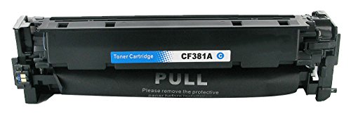 4 Toner kompatibel für HP CF380X, CF381A, CF382A, CF383A SET - 4
