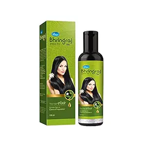 Leeford Bhringraj Ayurvedic Hair Oil for Hair Growth and Hair Fall Control Combo Pack of 3 (100ml Each)- for Long and Shiny Hairs and Helps to Remove Dandruff - for Men & Women