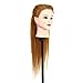 Hair Training Head Cosmetology Hairdressing, CoastaCloud Practice Training Hair Mannequin Manikin Dolls Head with Table Clamp