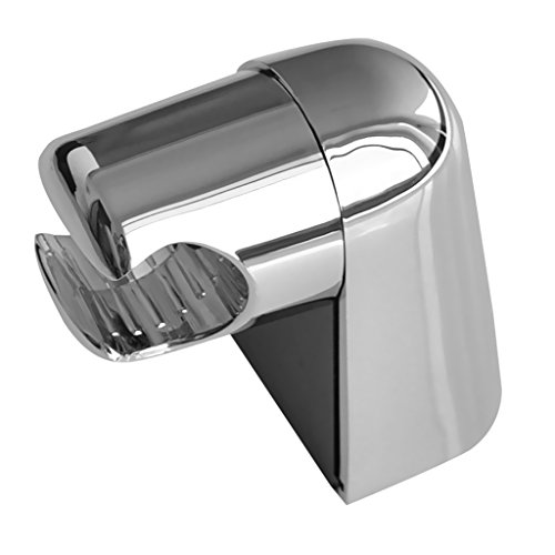 MagiDeal Modern Chrome Handbrause Halterung Brausehalter Duschkopfhalter Bad Wand Montiert-360 ° Drehbar - 4