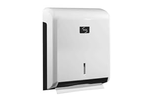 JVD Distributeur Essuie-Mains Pliage Z - ABS Blanc