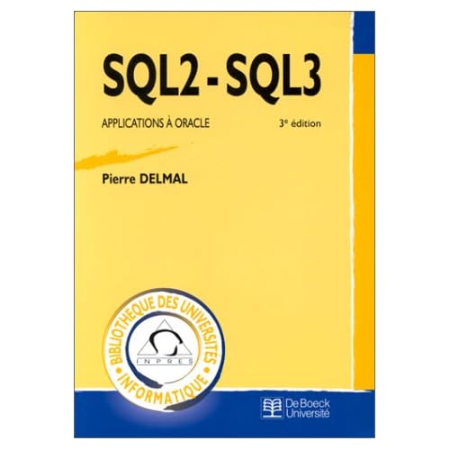 SQL2 - SQL3 : applications à Oracle, 3ème édition