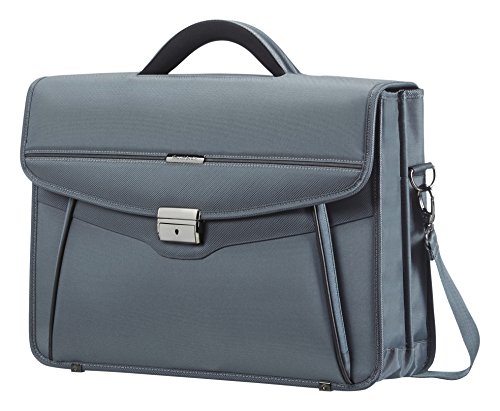 Preisvergleich Produktbild Samsonite Briefcase 2 Gussets 15.6" (Blue) -Desklite Aktentasche