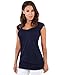 KRISP® Womens Long Line Top 7604 [Purple,12]