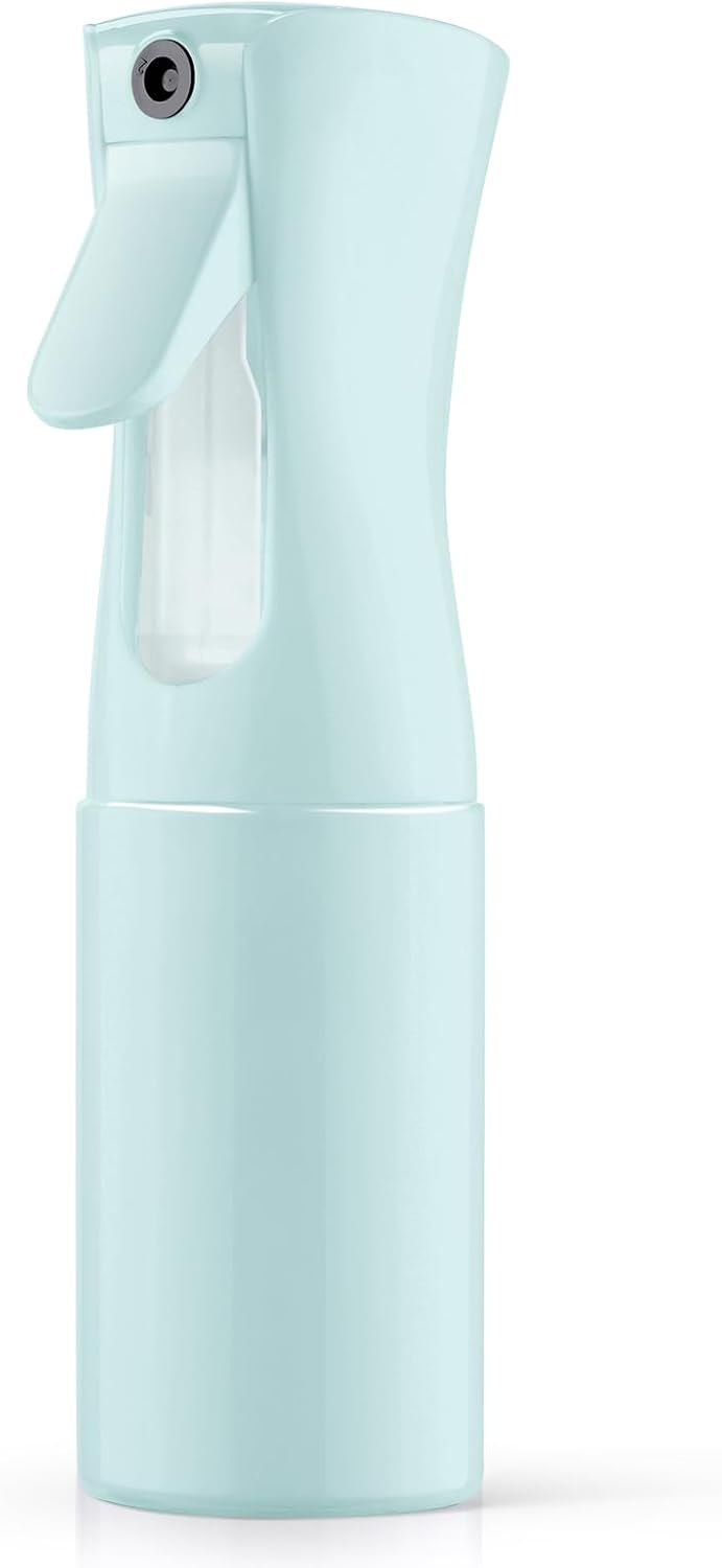 URAQT Pulverizador Agua Peluquería 200ml, Bote Spray Reutilizable, Fina Niebla Continua para Cabello, Botella Spray para Limpieza, Peinado, Planta, Mascota