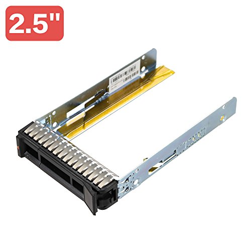TurnRaise 2.5" SAS SATA HDD wechselrahmen Festplatten Rahmen Festplattenrahmen Caddy für IBM X3850 X6 M6 X3650 M5