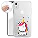 Produktbild Hülle für iPhone XR - Handyhülle mit Motiv und Optimalen Schutz TPU Silikon Tasche Case Cover Schutzhülle - Einhorn Bunte Haare
