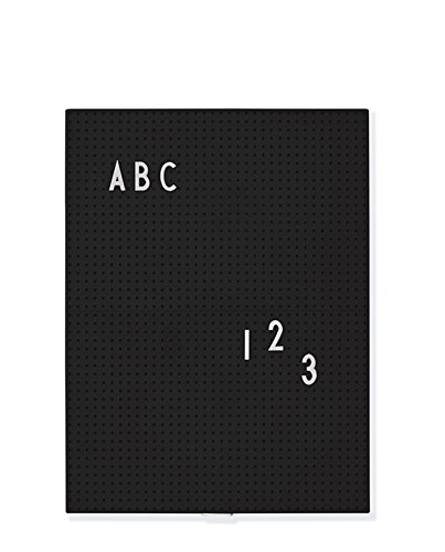 Design Letters - Message Board - Memobord - A4 schwarz
