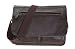 Produktbild BESTWAY Tasche JOE VINTAGE DIN A 4 XL Schultertasche Kunstleder Laptoptasche BRAUN + Ledermäppchen