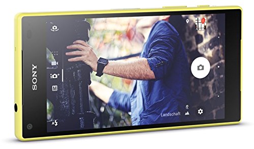 Sony Xperia Z5 Compact Smartphone (4,6 Zoll (11,7 cm) Touch-Display, 32 GB interner Speicher, Android 5.1) gelb