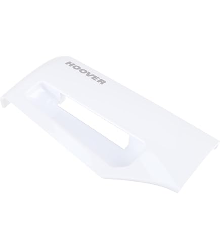 Hoover 43009875 Cover Frontale Per Cassetto Lavatrice - Ricambio Originale Plastica Per Elettrodomestico 8kg - 10x25x2cm