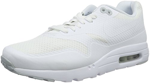 Vente France Nike Air Max 1 Ultra Essential, Baskets Basses Homme, Blanc (White/White/Pure Platinum), 41 EU
