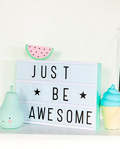 A little lovely Company – Lightbox – Leuchtkasten A4: Mint - 3