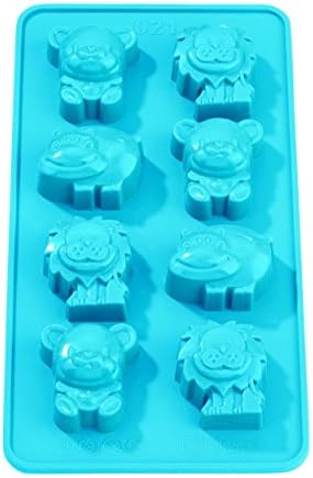 Hobbyfun Silicon Soap Mould Animals I Lion / Hippo / Teddy Bear