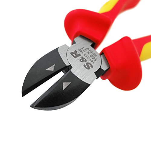 S&R VDE-Seitenschneider 160mm 1000V VDE-geprüft Serie Chrom-Vanadium Stahl, phosphatiert - 3