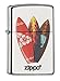 Produktbild Zippo 60.001.934 Feuerzeug Surf Boards, Collection Spring 2016, 207 Street Chrom