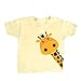 Inda-Bayi Baby-Toddler Heavy Cotton T Shirt - giraffe