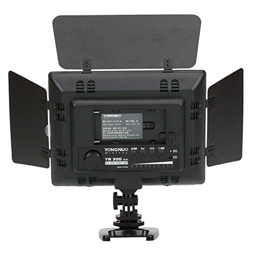Asequible Yongnuo YN-300 LED de iluminación de regulación de vídeo luz
de la lámpara SLR cámara DV videocámara con batería y cargador Descuento