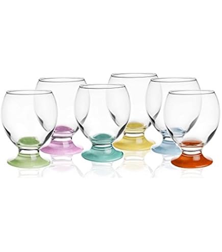 BORGONOVO Lambada Cup – Glasbecher Mit Deckel, 17 Cm, Transparent/blau, Für Cocktails & Getränke