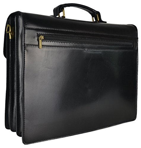 Bags4Less Leder XXL Aktentasche Aktenkoffer aus echtem Leder Model: 35662 - 3