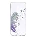 Produktbild Hülle für Samsung Galaxy S9 Plus, Anlike Malerei Muster Case Cover Tasche Schutz Etui Schutzhülle für Samsung Galaxy S9 Plus - Feder Sturmvogel