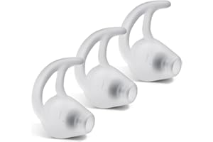 ‎LIFE IS SIMPLE EARFLY - Ohreinsatz für Schallschlauch - Sicherer Halt und höchste Qualität - leicht zu reinigen - (3er Set Links in S, M, L) - transparent