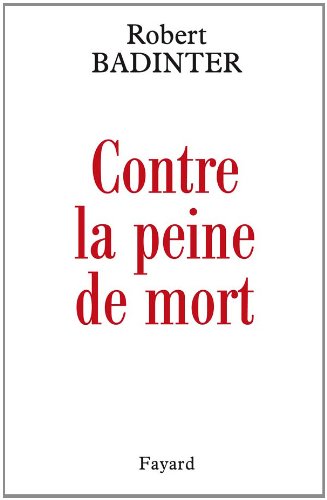 couverture de : Contre la peine de mort