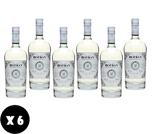 BOTRAN RESERVA RON ANEJO BLANCA 6 BOTELLAS DE 70 CL