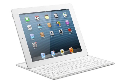 Archos 502436 Tastatur (QWERTZ, Bluetooth) für Apple ipad 2/3/4 weiß