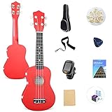TODOS PUEDEN JUGAR: niños o adultos, principiantes o profesionales, el ukelele es adecuado para todos los que comienzan a tocar un instrumento musical.