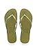 Produktbild Havaianas Slim Damen Zehentrenner,  Grün (Camo Green 7184), 41/42 EU(39/40 BR)